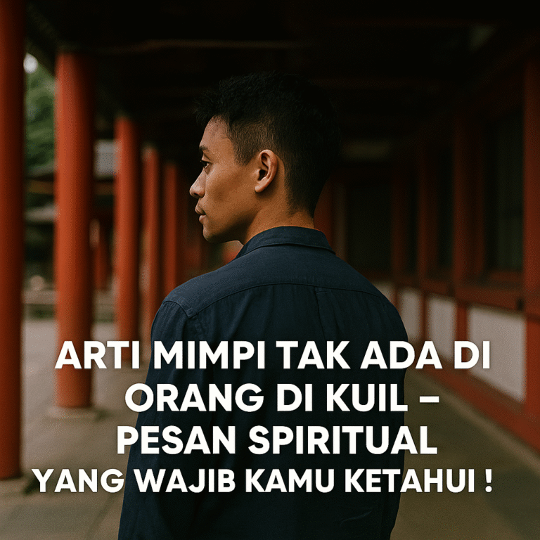 Mimpi kuil kosong tanpa orang, simbol pesan spiritual dan tafsir keberuntungan