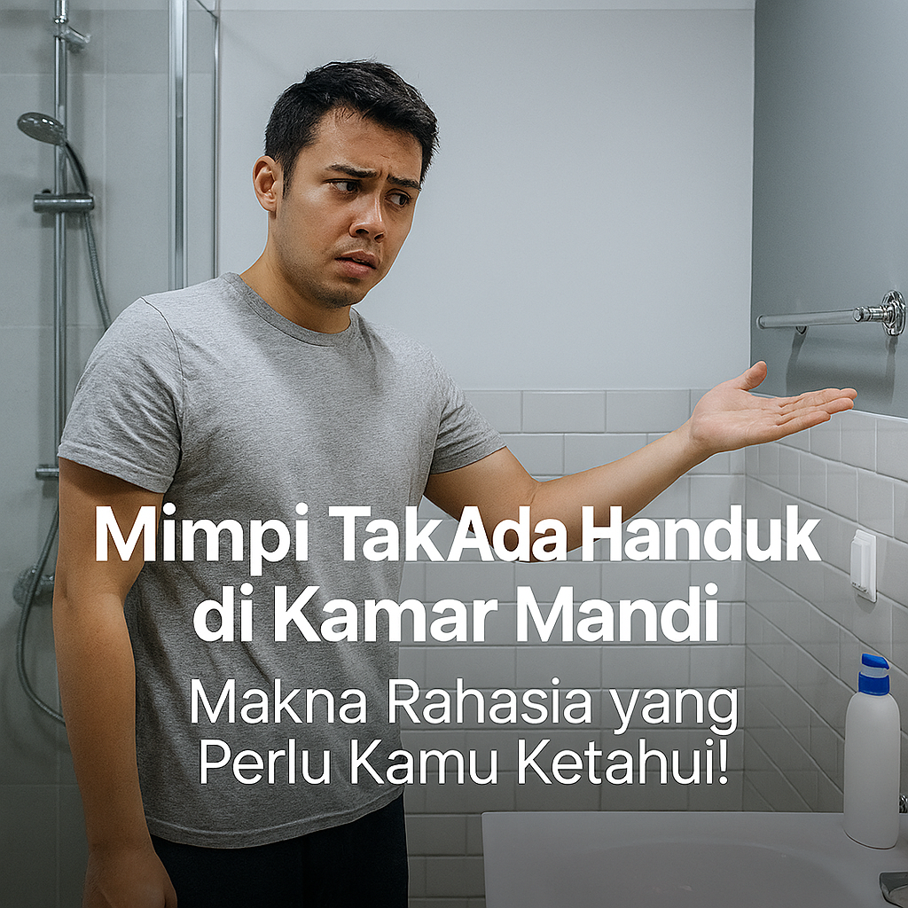 Mimpi Tak Ada Handuk di Kamar Mandi – Tafsir & Erek-Erek Lengkap