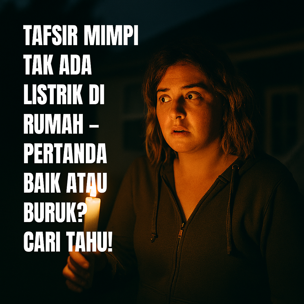 Tafsir Mimpi Tak Ada Listrik di Rumah – Makna Spiritual dan Angka Erek Erek