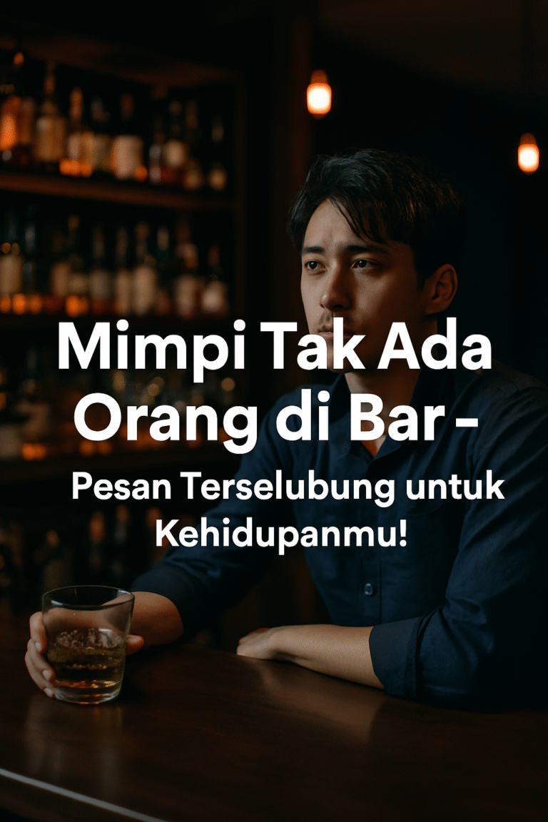 Tafsir lengkap mimpi bar kosong: makna psikologis, spiritual, dan angka erek-erek 2D 3D 4D. Temukan pesan tersembunyi untuk hidupmu di sini!