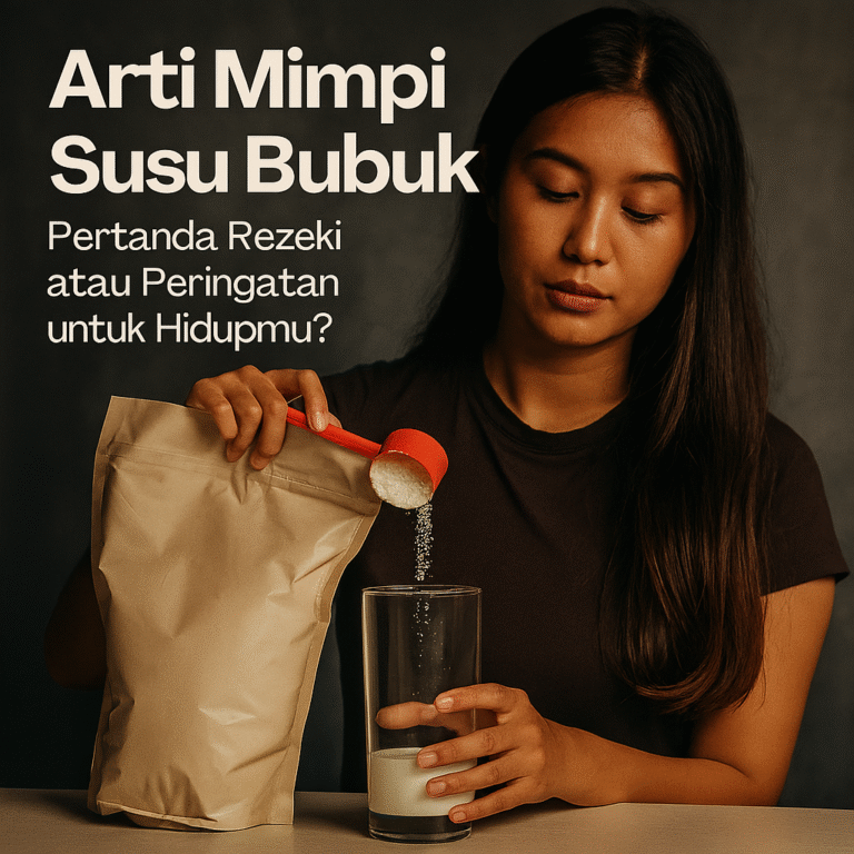 Mimpi Susu Bubuk dengan Makna Spiritual dan Pertanda Rezeki