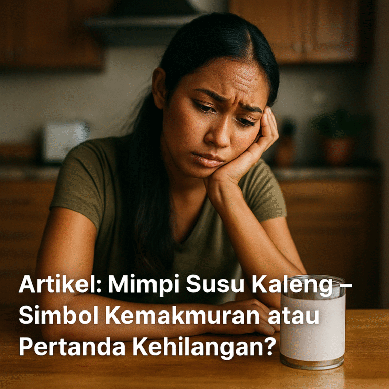 Mimpi Susu Kaleng: Simbol Rezeki atau Kehilangan