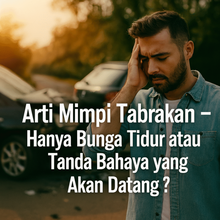 Arti Mimpi Tabrakan – Tafsir Primbon & Erek-Erek 2D 3D 4D Lengkap
