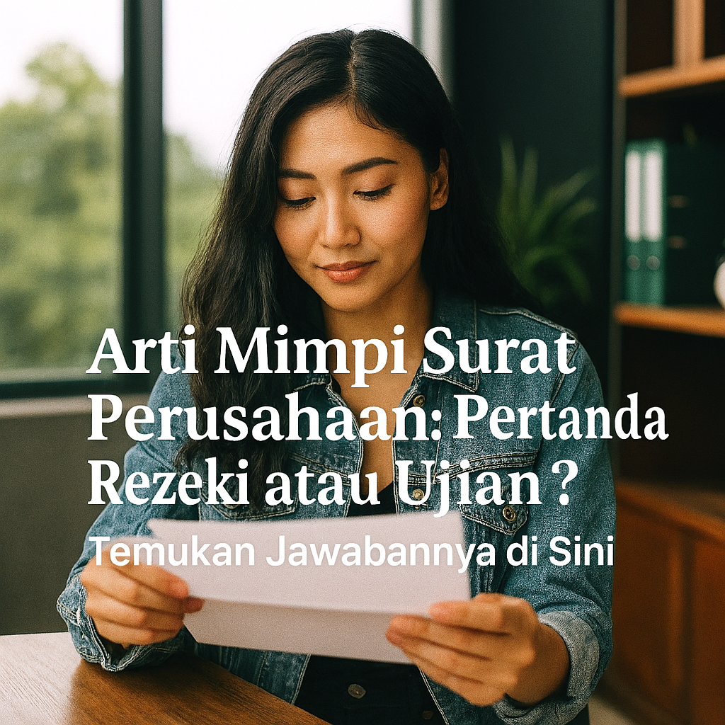 Arti Mimpi Surat Perusahaan Pertanda Rezeki atau Ujian