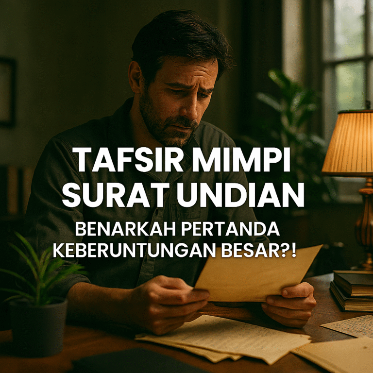 Tafsir Mimpi Surat Undian Pertanda Rezeki