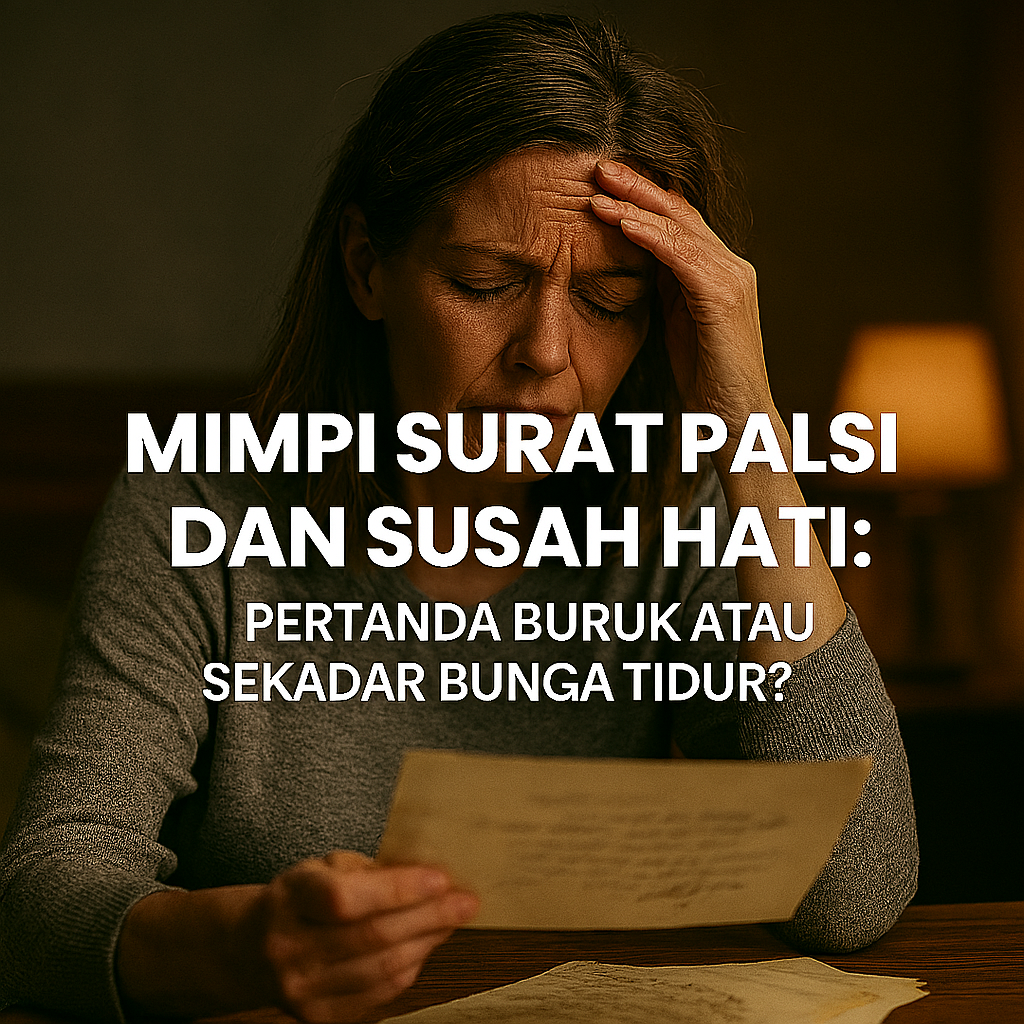 Mimpi Surat Palsu dan Rasa Susah Hati Lengkap dengan Tafsirnya