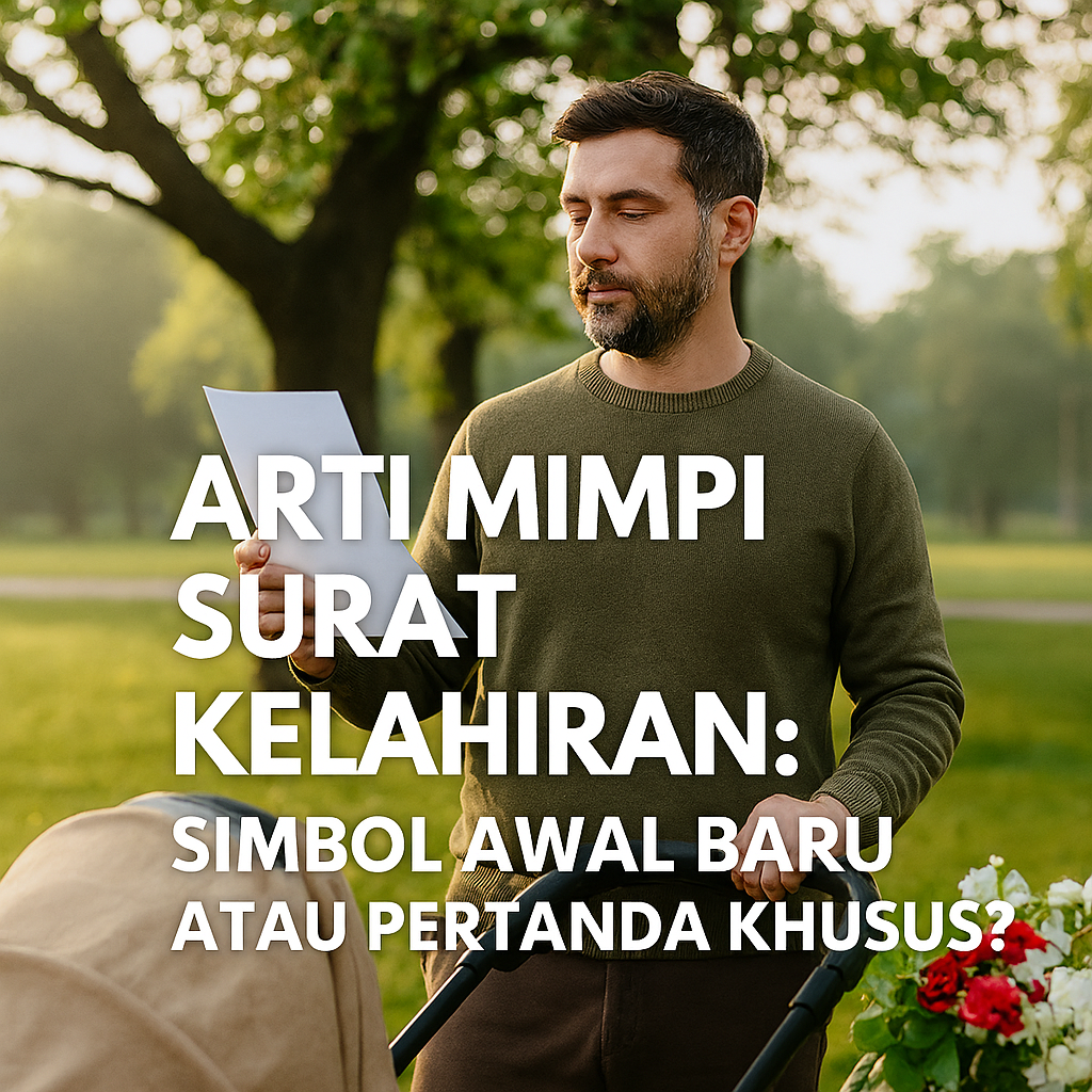 Temukan arti mimpi surat kelahiran, simbol awal baru dan pertanda penting. Panduan tafsir lengkap & erek-erek 2D, 3D, 4D.