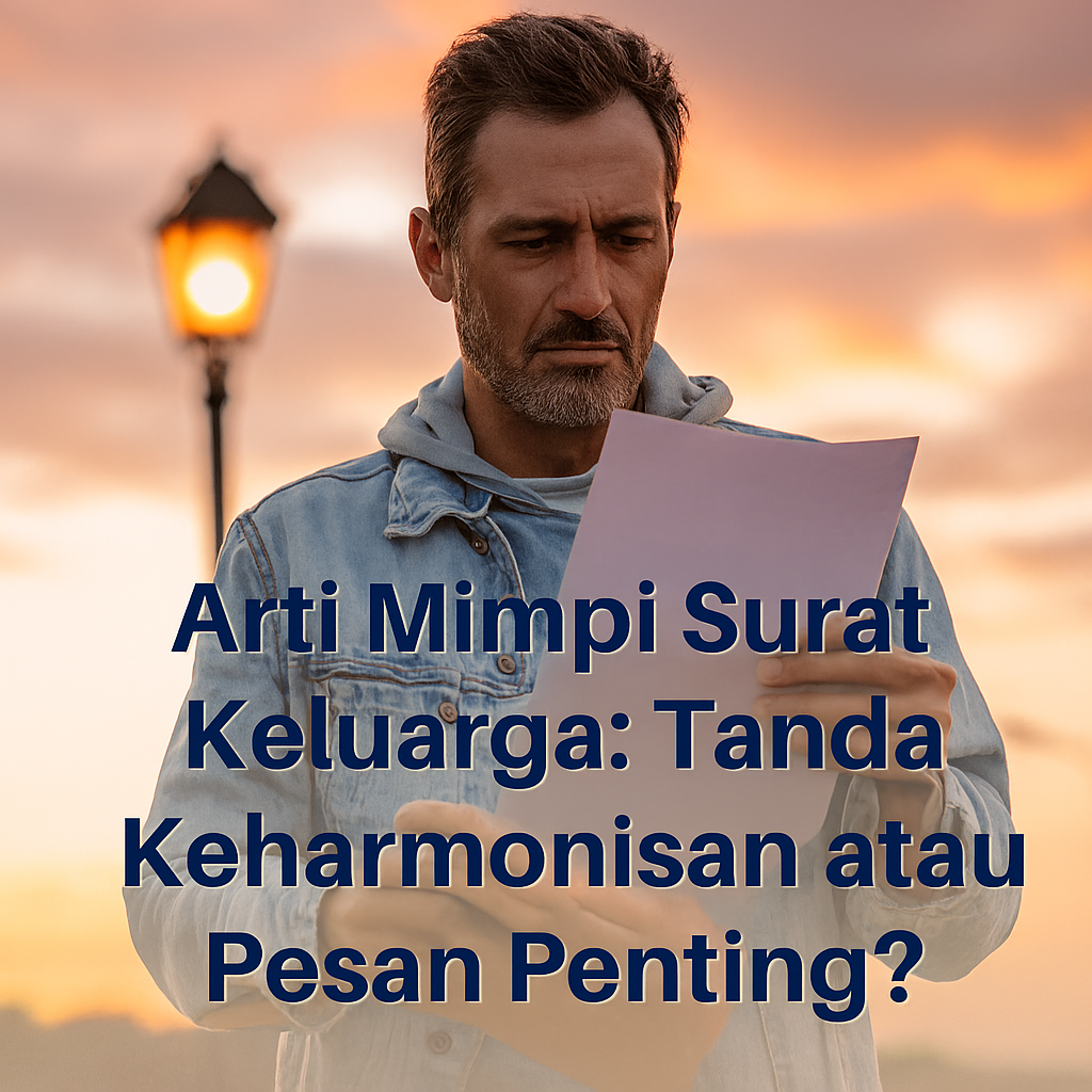 Mimpi Menerima Surat Keluarga, Simbol Keharmonisan dan Pesan Penting untuk Hidup Anda