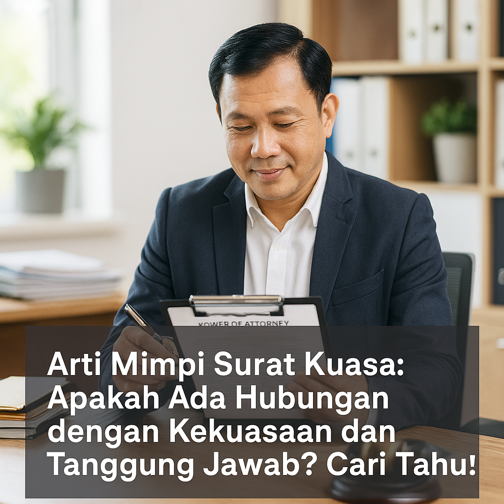 Arti Mimpi Surat Kuasa: Tafsir Lengkap Tentang Kekuasaan dan Tanggung Jawab
