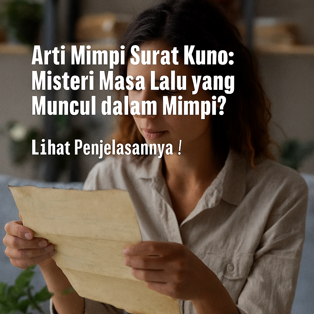 Arti Mimpi Surat Kuno dan Maknanya dalam Kehidupan Serta Tafsir Angka Erek Erek
