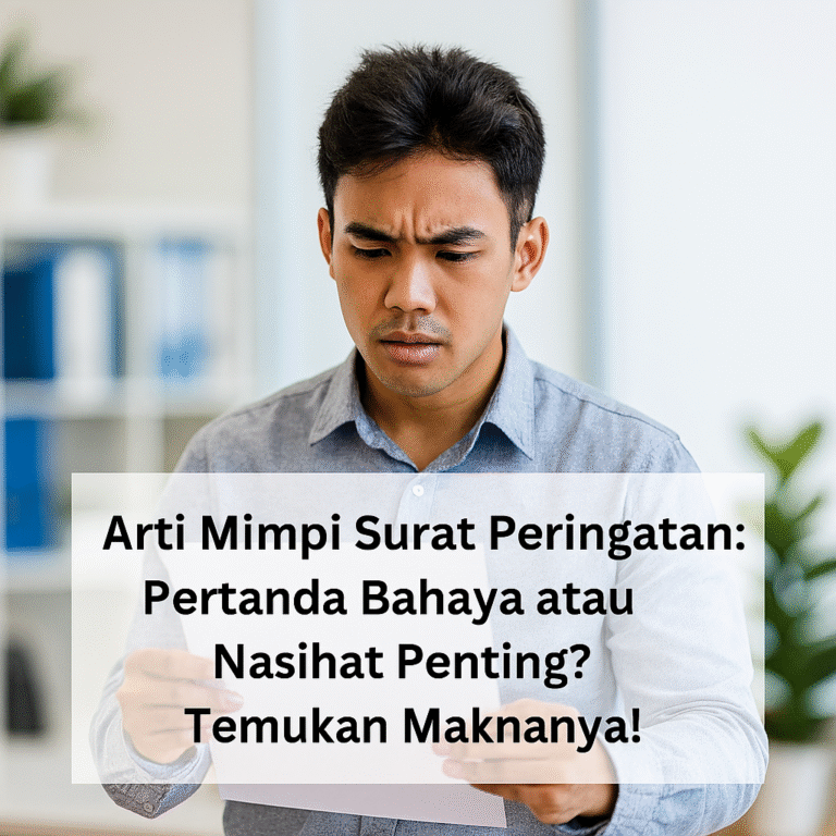 Arti Mimpi Surat Peringatan dan Tafsir Lengkap dalam Primbon serta Erek-Erek