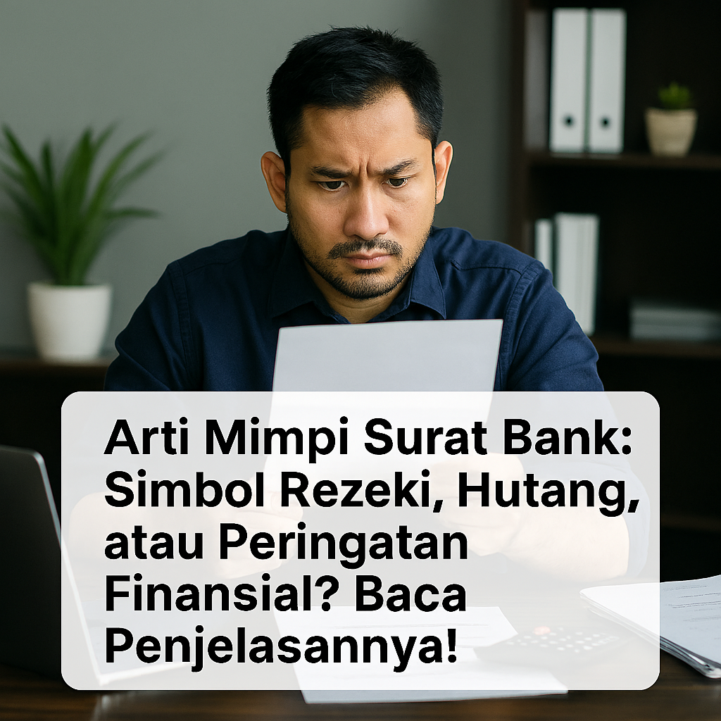 Arti Mimpi Surat Bank: Simbol Rezeki, Hutang, dan Pertanda Finansial