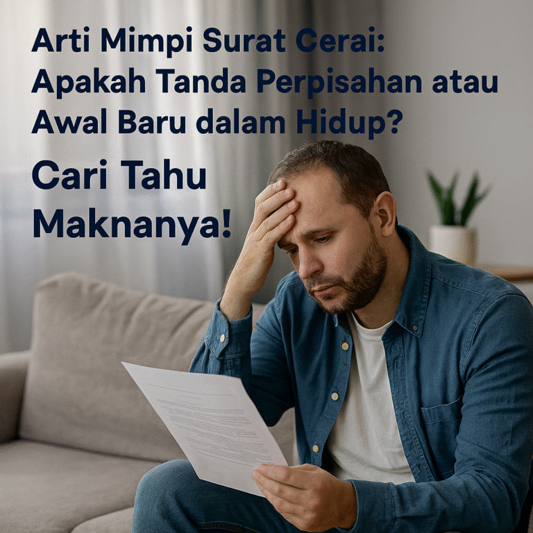 Arti Mimpi Surat Cerai Pertanda Perpisahan atau Awal Baru dalam Hidup