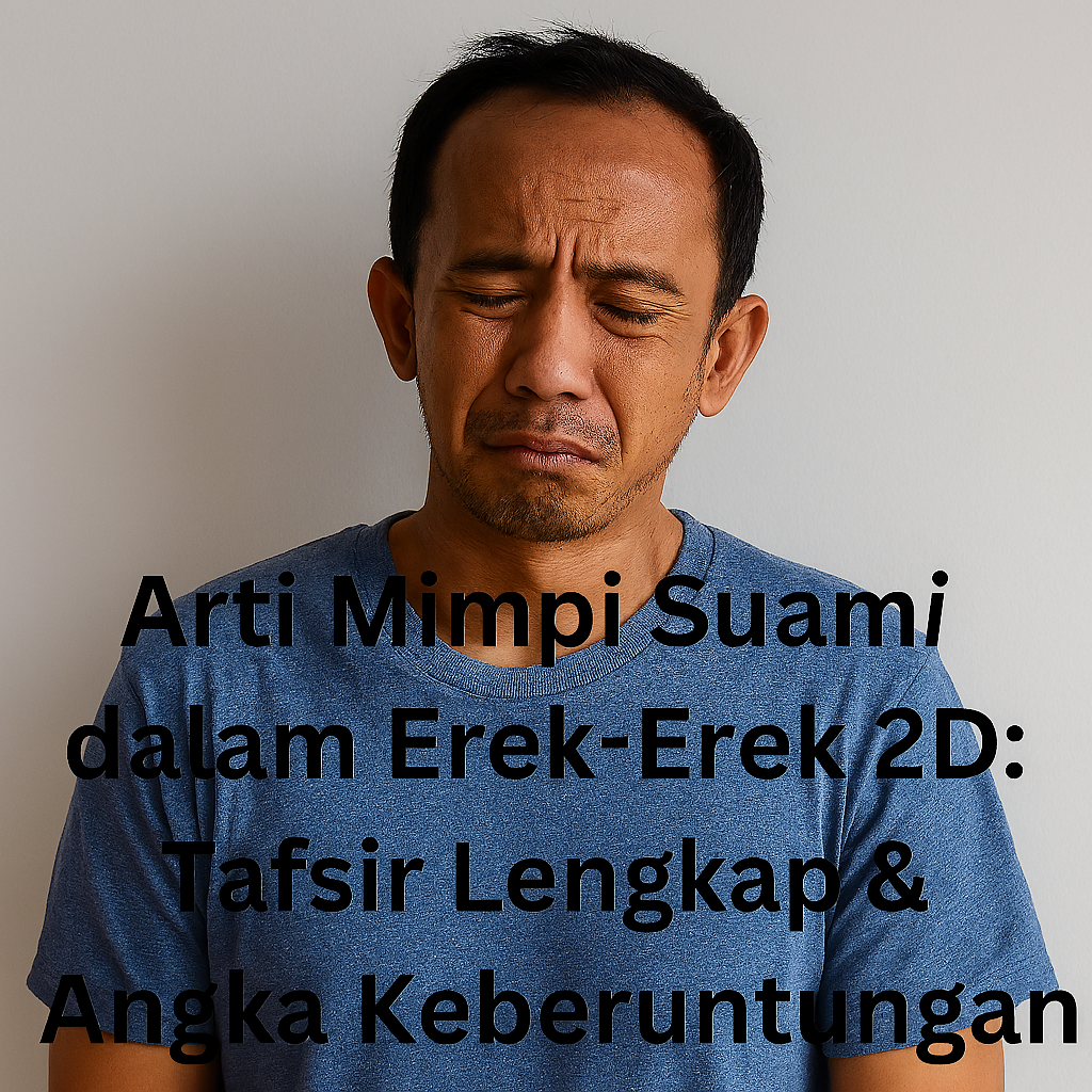 Arti Mimpi Suami dalam Primbon & Erek-Erek 2D 3D 4D Lengkap