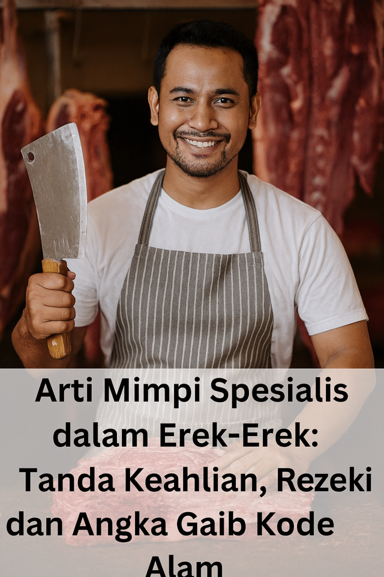 Arti Mimpi Spesialis Menurut Erek-Erek 2D 3D 4D dan Kode Alam