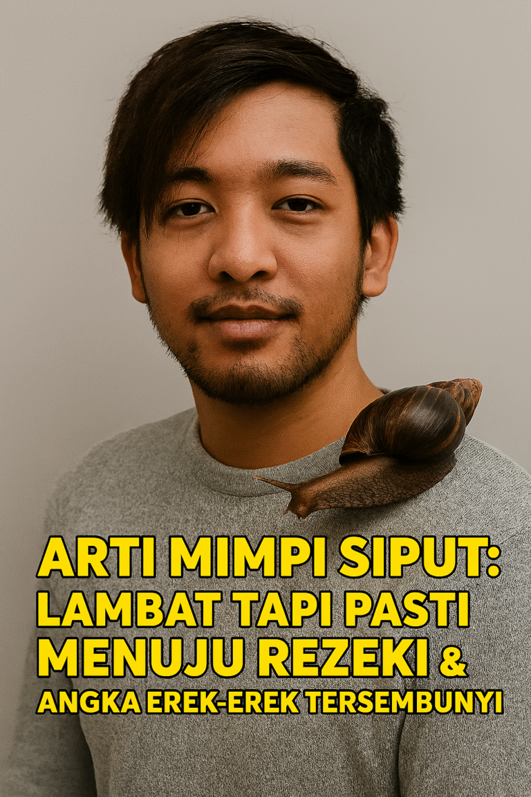 Arti Mimpi Siput Lambat Tapi Pasti Menuju Rezeki