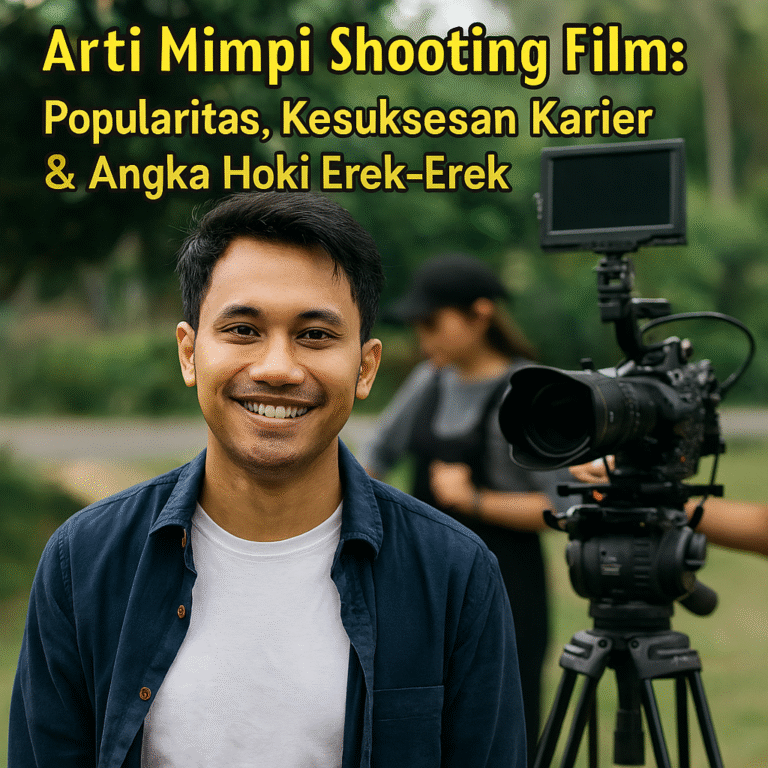 Arti Mimpi Shooting Film & Angka Erek-Erek Hoki