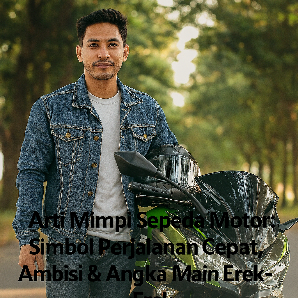Arti Mimpi Sepeda Motor dan Tafsir Angka Erek-Erek 2D 3D 4D