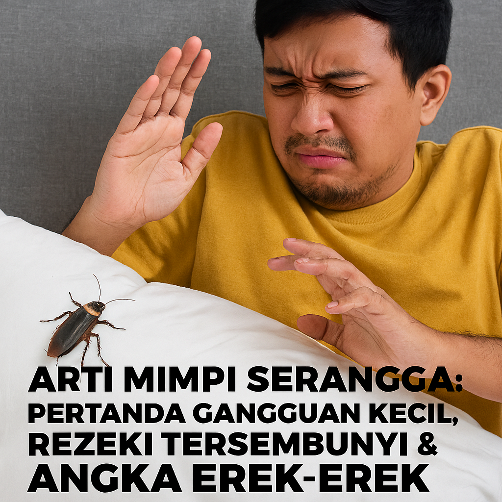 Arti Mimpi Serangga & Angka Main Erek-Erek 2D 3D 4D