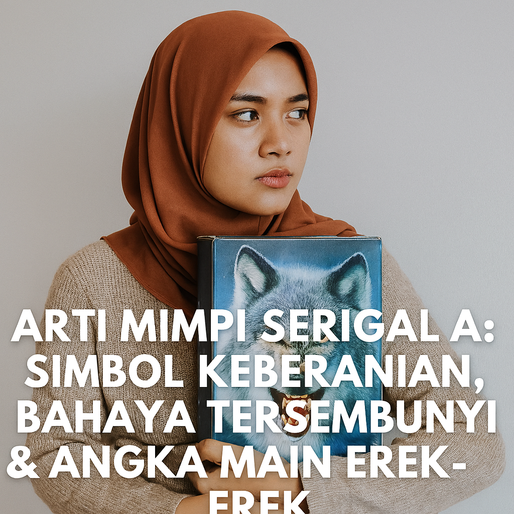 Arti Mimpi Serigala & Angka Main Erek-Erek 2D 3D 4D