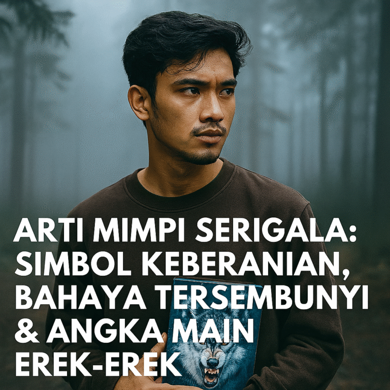 Arti Mimpi Serigala & Angka Main Erek-Erek 2D 3D 4D