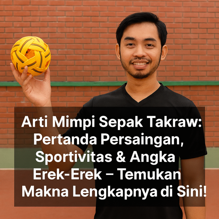 Arti Mimpi Sepak Takraw Pertanda Persaingan Sportivitas & Angka Erek Erek