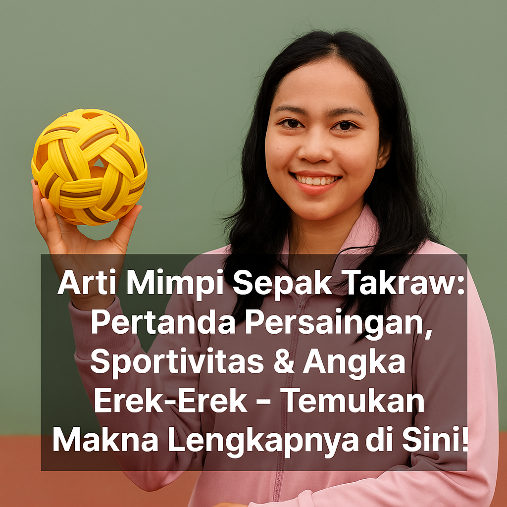 Arti Mimpi Sepak Takraw Pertanda Persaingan Sportivitas & Angka Erek Erek
