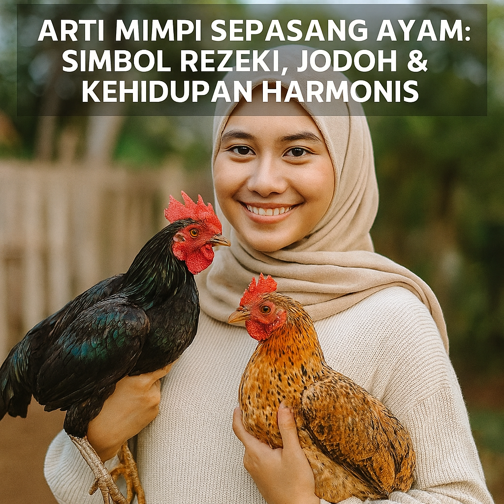 Arti Mimpi Sepasang Ayam Simbol Rezeki Jodoh & Kehidupan Harmonis