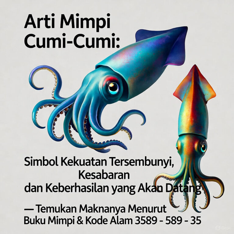 Gambar mimpi cumi-cumi dalam tafsir mimpi, buku mimpi, dan kode alam keberuntungan