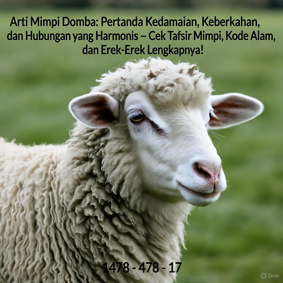 Arti Mimpi Domba: Kedamaian, Keberkahan & Hubungan Harmonis | Tafsir Mimpi Lengkap