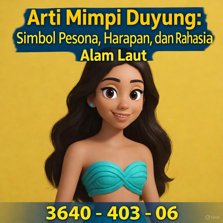 Arti Mimpi Duyung — Simbol Pesona, Keberuntungan, dan Kabar Baik dari Alam Laut