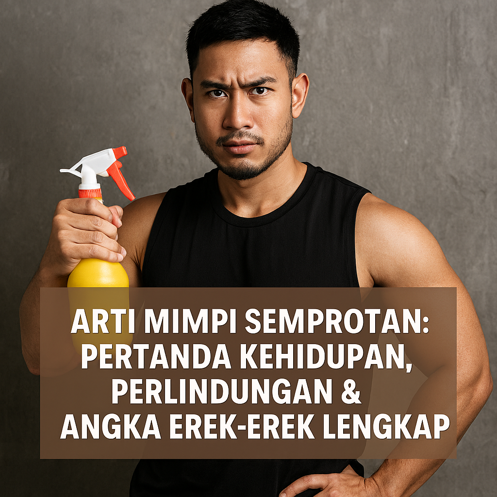 Arti Mimpi Semprotan: Simbol Perlindungan & Angka Erek-Erek Keberuntungan