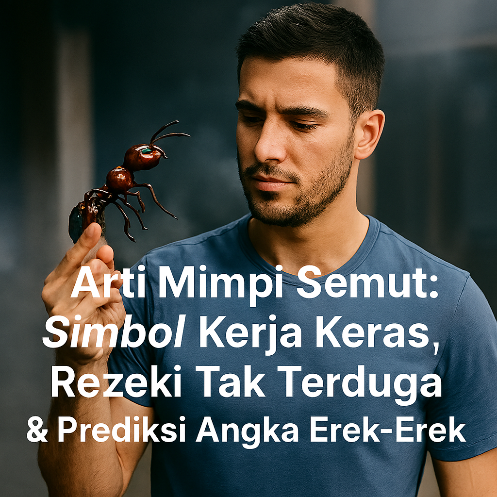 Arti Mimpi Semut: Simbol Kerja Keras, Rezeki Tak Terduga & Angka Erek-Erek