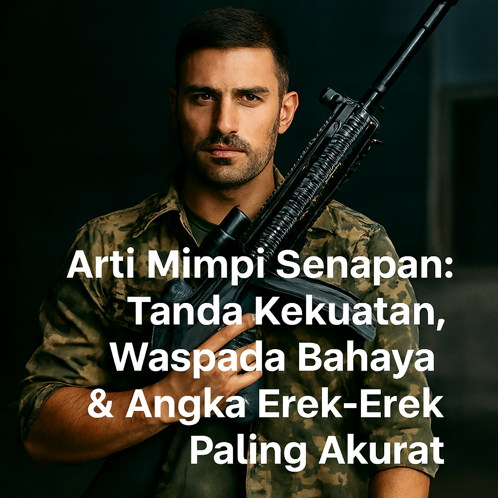 Arti Mimpi Senapan: Tanda Kekuatan, Waspada Bahaya & Prediksi Angka Erek-Erek