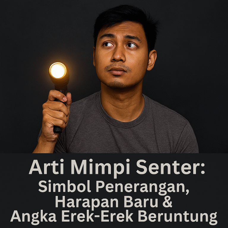 Arti Mimpi Senter: Simbol Penerangan, Harapan Baru & Angka Erek-Erek Beruntung