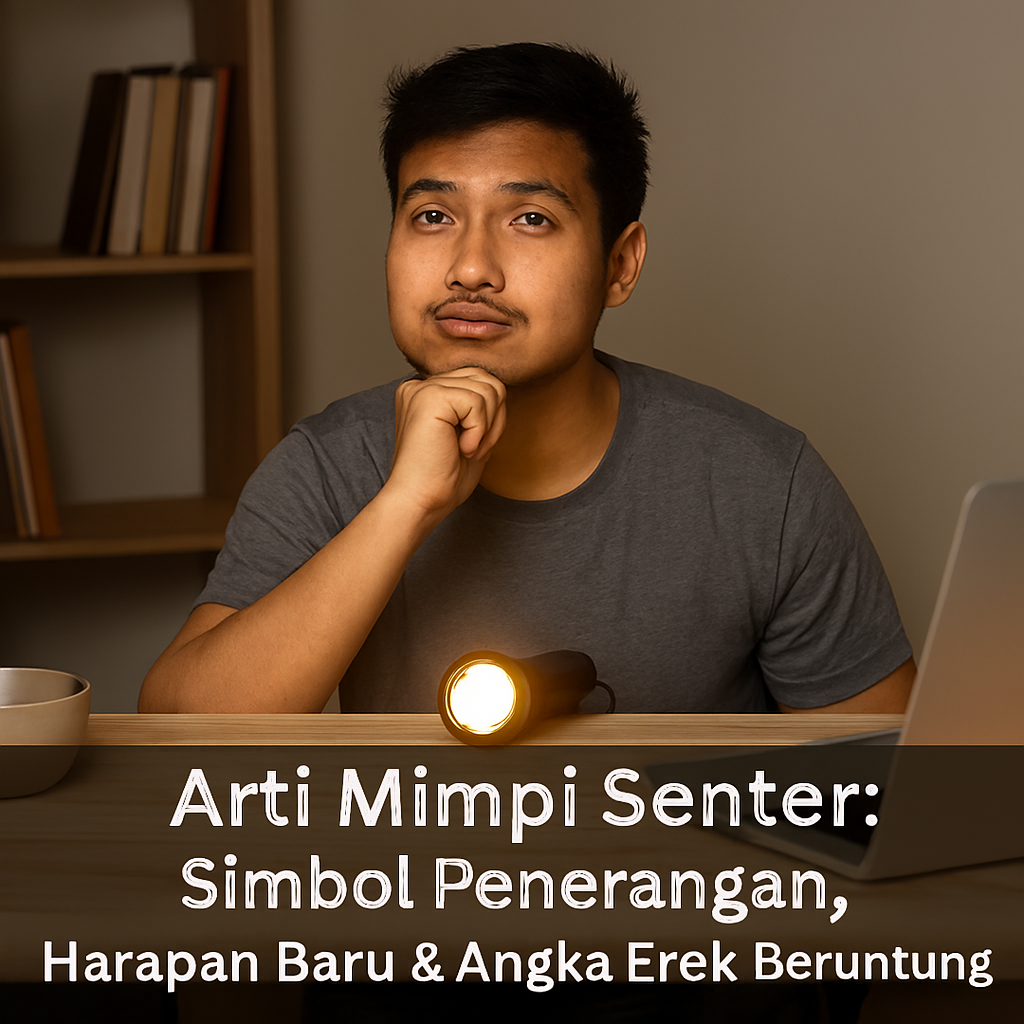 Arti Mimpi Senter: Simbol Penerangan, Harapan Baru & Angka Erek-Erek Beruntung