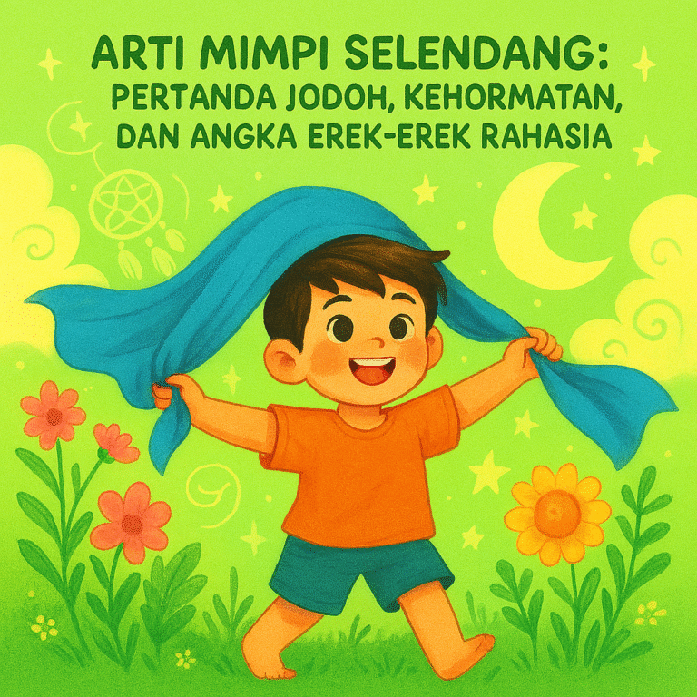 Arti Mimpi Selendang: Simbol Jodoh, Kehormatan & Angka Erek-Erek Rahasia