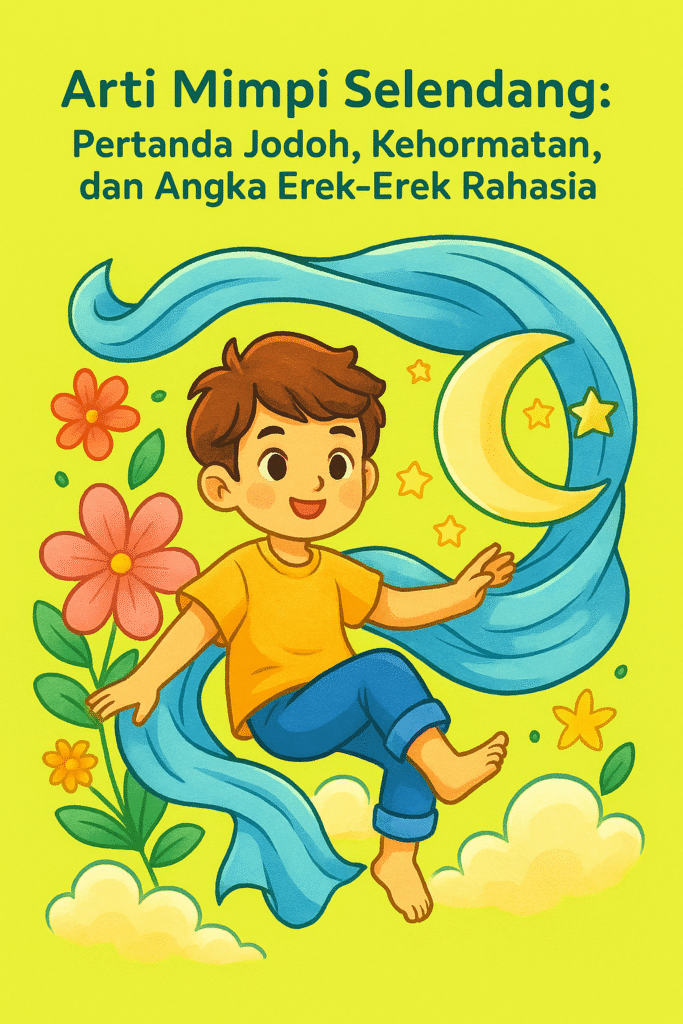 Arti Mimpi Selendang: Simbol Jodoh, Kehormatan & Angka Erek-Erek Rahasia