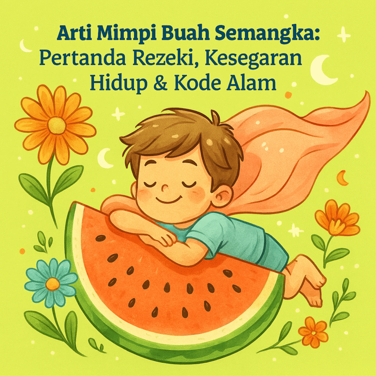 Arti Mimpi Semangka: Simbol Rezeki, Kesegaran Hidup & Keberuntungan Hoki