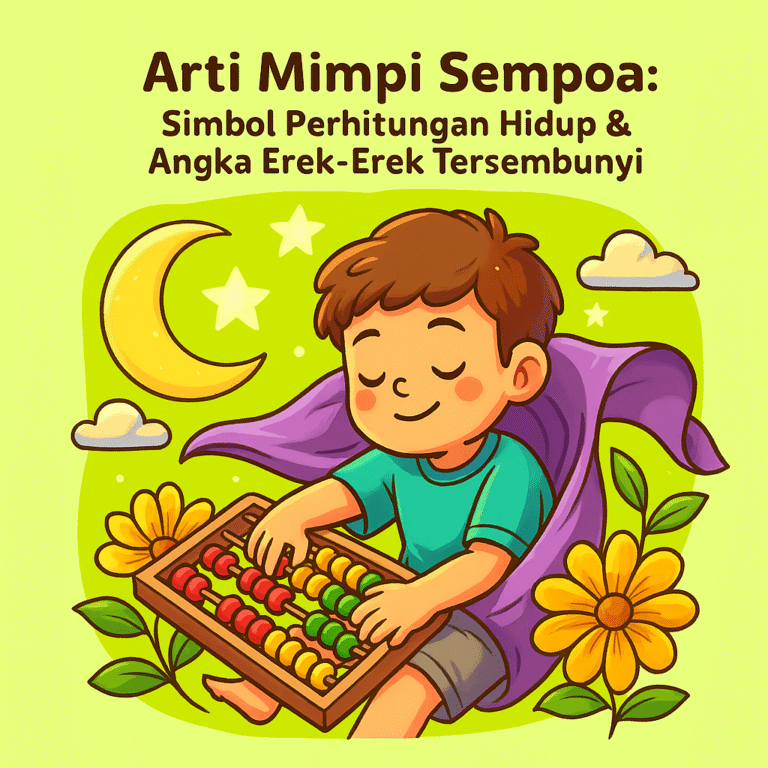 Arti mimpi sempoa melambangkan perhitungan hidup, rezeki, dan angka erek-erek hoki 2D 3D 4D.
