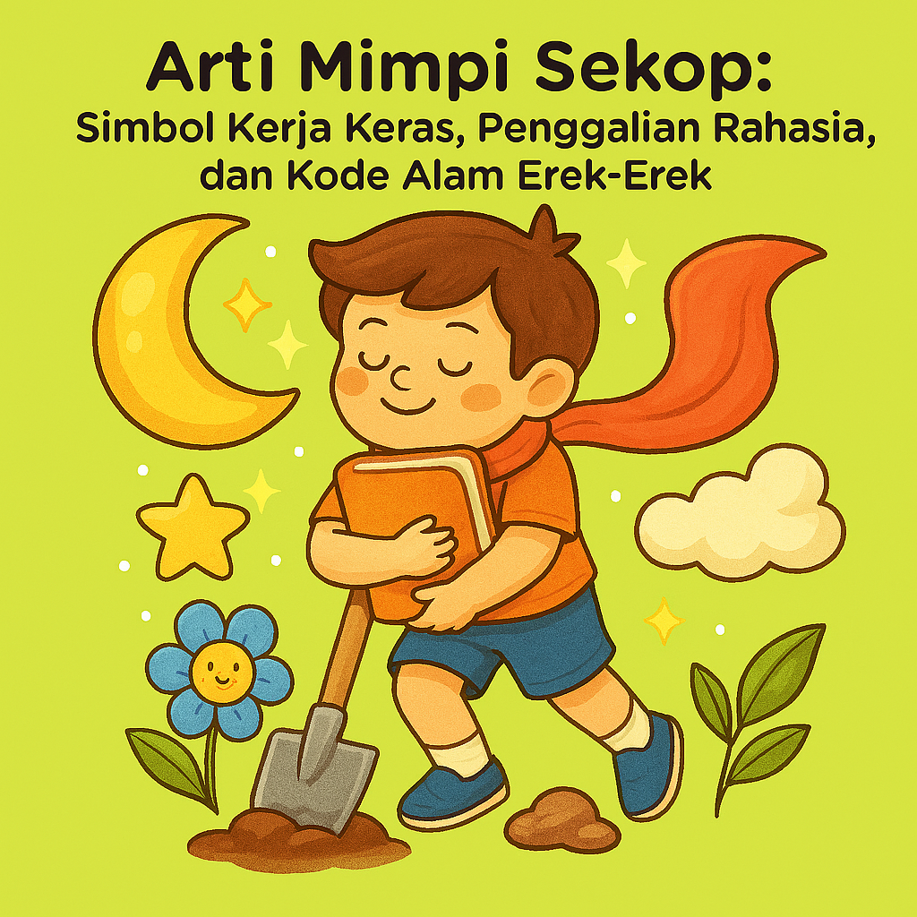 Arti Mimpi Sekop: Simbol Kerja Keras dan Angka Keberuntungan dalam Erek-Erek
