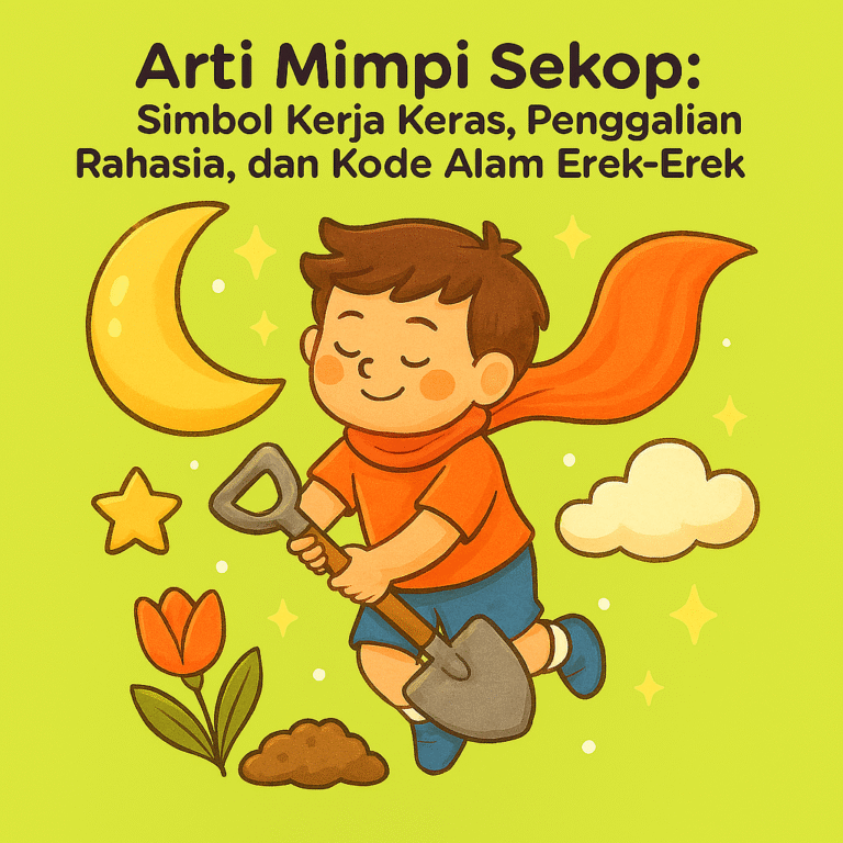 Arti Mimpi Sekop: Simbol Kerja Keras dan Angka Keberuntungan dalam Erek-Erek