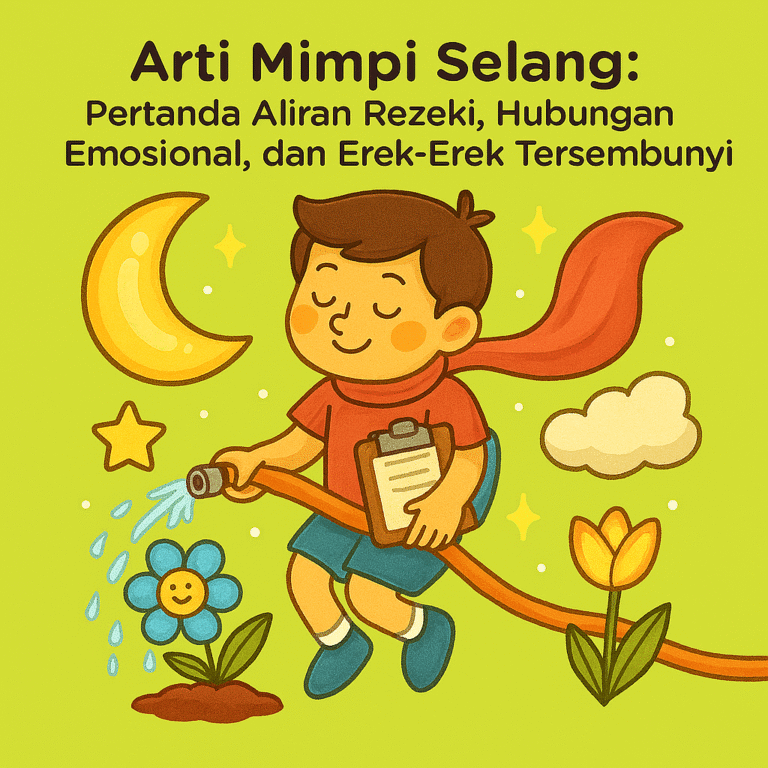Arti Mimpi Selang Air: Pertanda Aliran Rezeki, Hubungan Emosional, dan Kode Alam