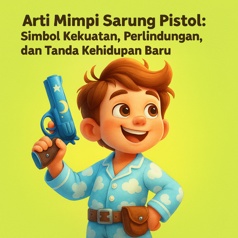 Arti Mimpi Sarung Pistol: Simbol Perlindungan, Kekuatan, dan Pertanda Kehidupan Baru