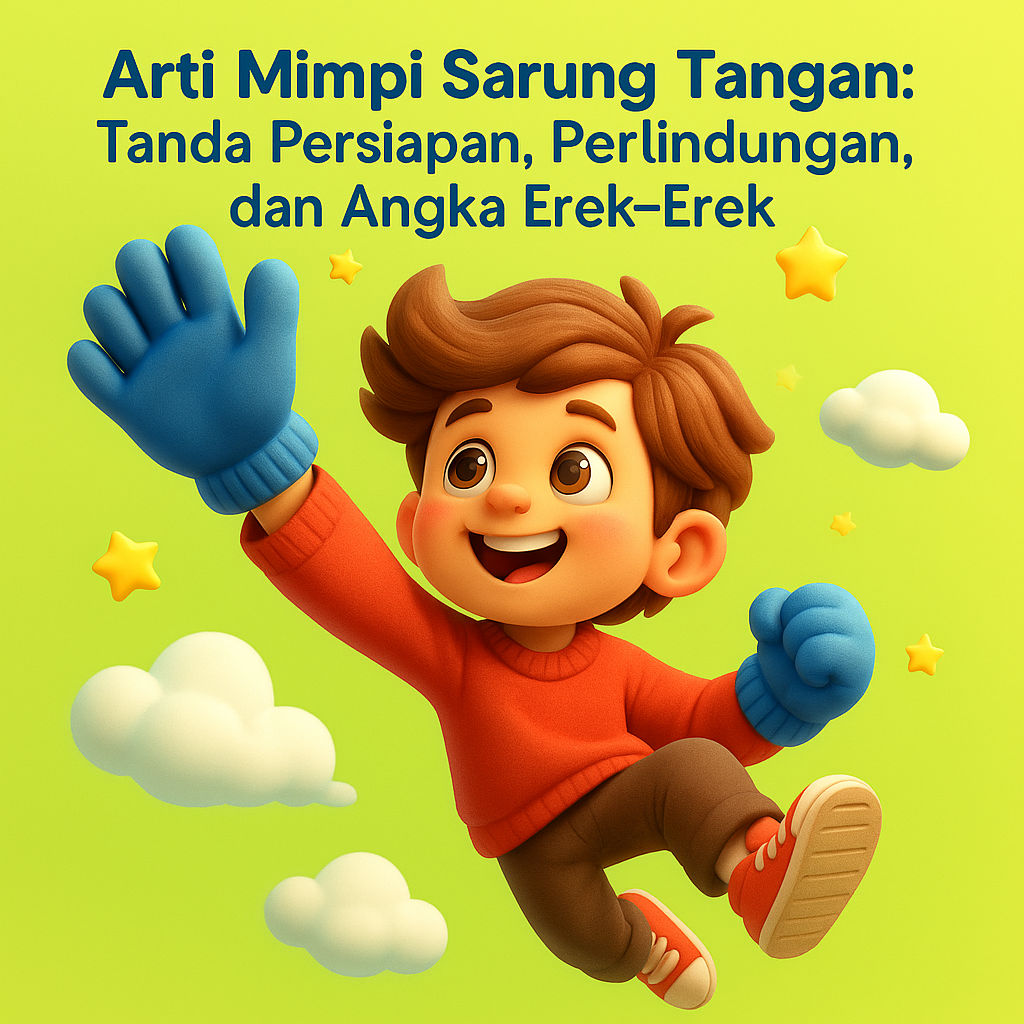 Arti Mimpi Sarung Tangan: Simbol Perlindungan, Persiapan, dan Kode Alam Erek-Erek