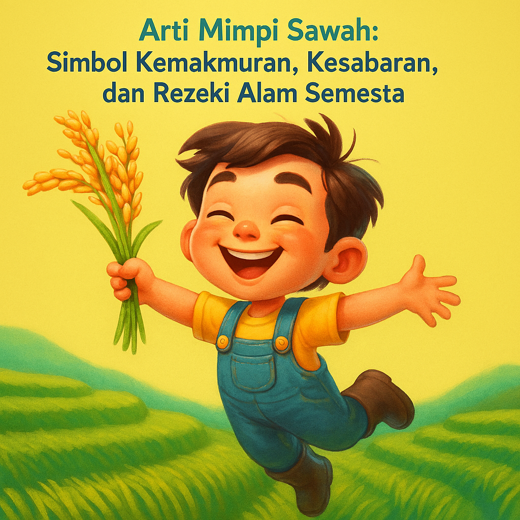 Mimpi Sawah Hijau: Simbol Kemakmuran dan Rezeki Alam Semesta Menurut Primbon Jawa
