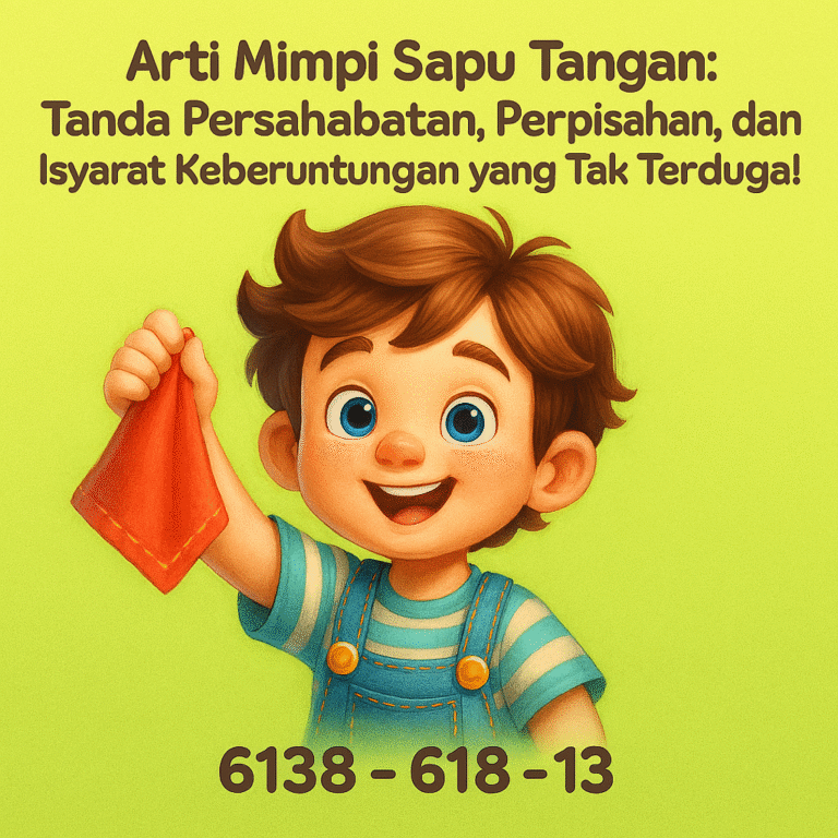 Makna Mimpi Sapu Tangan: Pertanda Persahabatan, Perpisahan, dan Keberuntungan