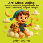 Gambar anjing sebagai simbol mimpi tentang kesetiaan dan pertanda rezeki tersembunyi