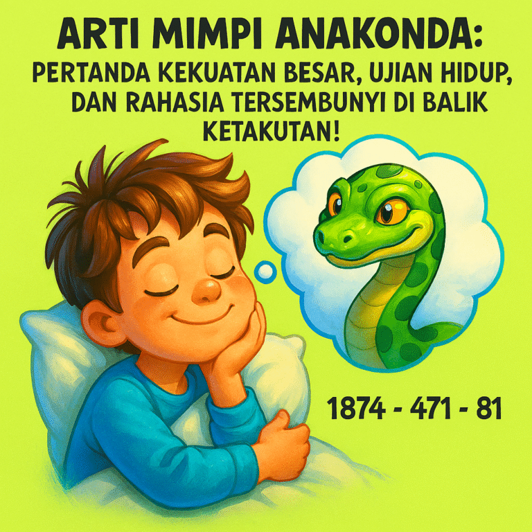 Anakonda dalam Mimpi: Simbol Kekuatan dan Ujian Hidup