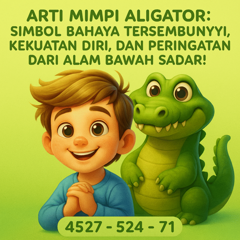 Mimpi Aligator: Simbol Bahaya, Kekuatan Diri, dan Peringatan Spiritual